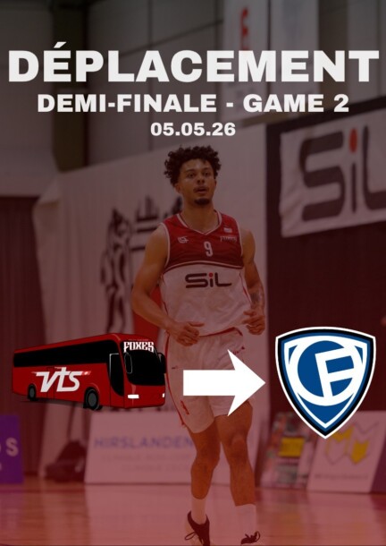 1/2 Finale GAME 2 - Déplacement à Fribourg en car - Sport - Collège Arnold-Reymond