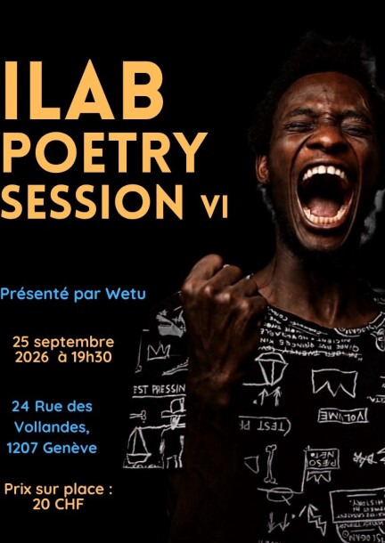 ILAB POETRY SESSION VI - Culture et spectacles - ILAB-Design