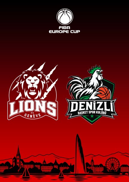 Lions de Genève vs. Yukatel Denizli Basket | FIBA Europe Cup - Sport - Vélodrome de Genève