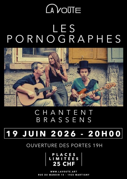 Les Pornographes - Concerti - La Voûte