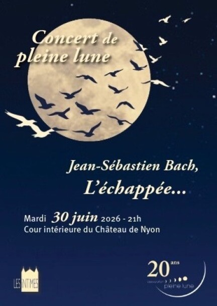 Concert de pleine lune 2026 - Concerti - Cour intérieure du Château de Nyon