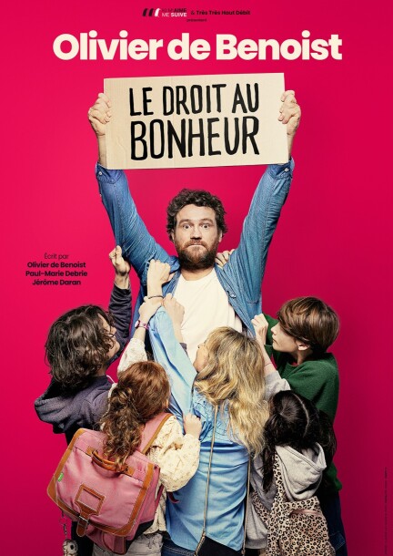Olivier de Benoist - Le droit au Bonheur | Vendredi 11 Décembre 2026 - Humour et comédie - Théâtre de Marens