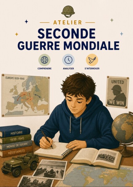 Atelier pédagogique - La Seconde Guerre mondiale - Workshops and courses - La Julienne - Salle l'Atelier (2ème étage)