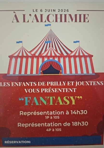 Fantasy - Théâtre et arts vivants - Gare LEB, Sugnens