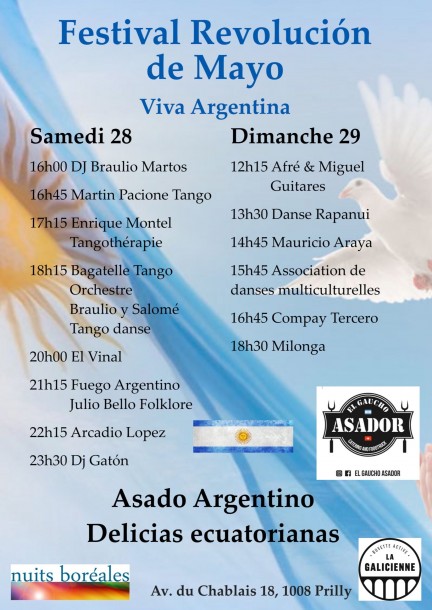 Revolución de mayo • Argentina - Festivals