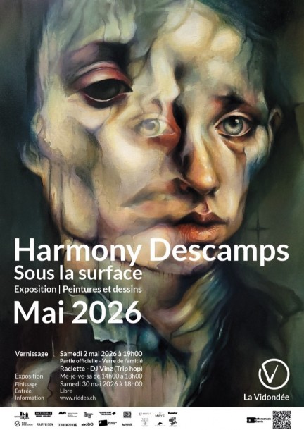 Harmony Descamps « Sous la surface » | Vernissage et Finissage - Exhibitions and museums