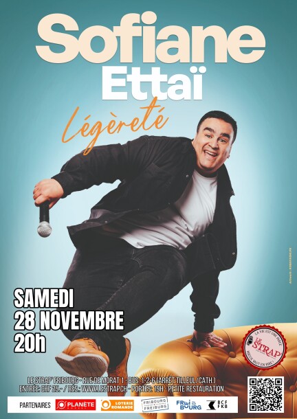 SOFIANE ETTAÏ: «Légèreté» - Humour et comédie - LE STRAP'