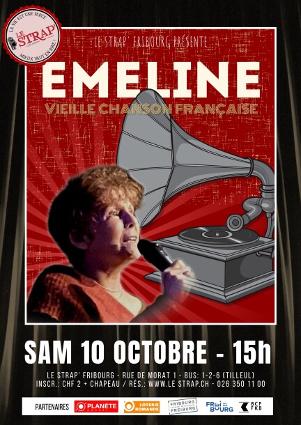 ÉMELINE: vieille chanson française - Concerts - LE STRAP'