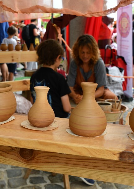 Atelier Petits potiers 8-12 ans - Festivales