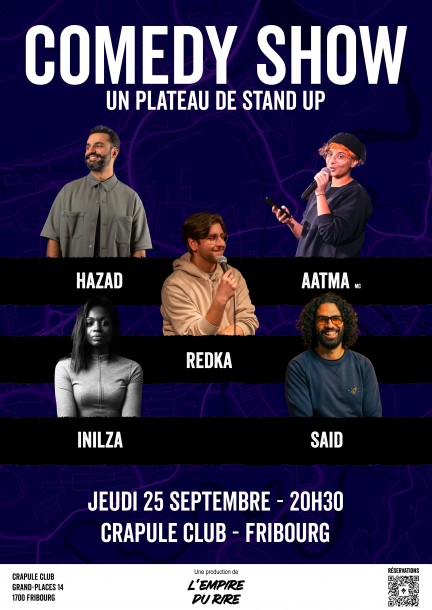 L’Empire du rire au Crapule club - Humor und Komödie