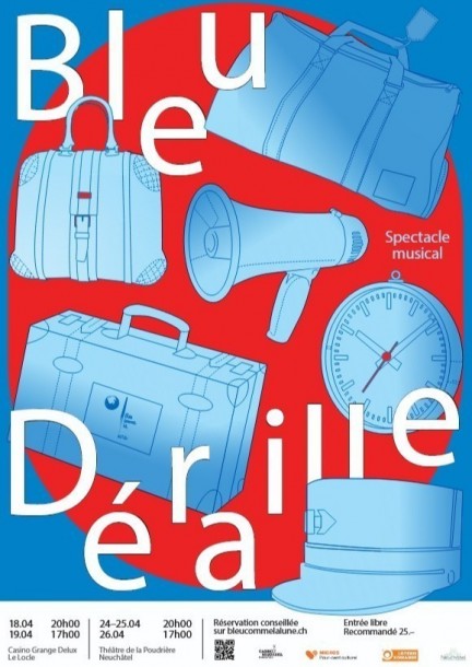 Bleu déraille - Theater und Bühnenkunst