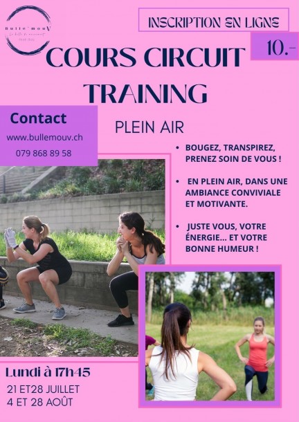 Circuit training en plein air - Sport