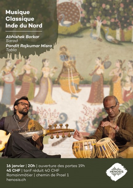 Musique Classique Inde du Nord | Abhishek Borkar & Pandit Rajkumar Misra - Concerts