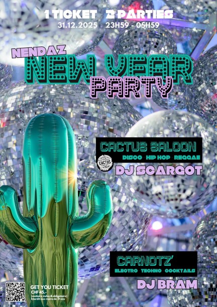 CACTUS NEW YEAR PARTY 31.12.25_1 - Concerts