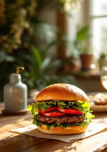 Burger maison IG Bas (sains et gourmands) - Ateliers et stages - Espace EQUINOXS