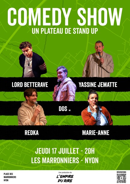 L' Empire du rire aux Marronniers - Humour et comédie - Les Marronniers