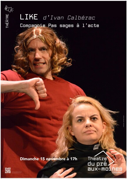 Like d’Ivan Calbérac - Théâtre et arts vivants - Théâtre Pré aux Moines