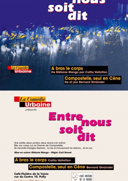 ENTRE NOUS SOIT DIT - Théâtre et arts vivants