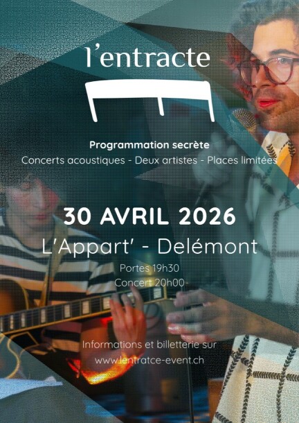 L'Entracte à L'Appart' - Concerts - L'Appart' Bar-Brocante