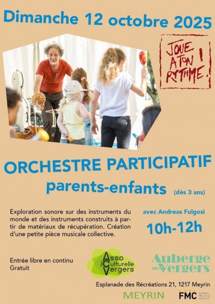 Orchestre participatif parents-enfants – avec Andreas Fulgosi - Concerti