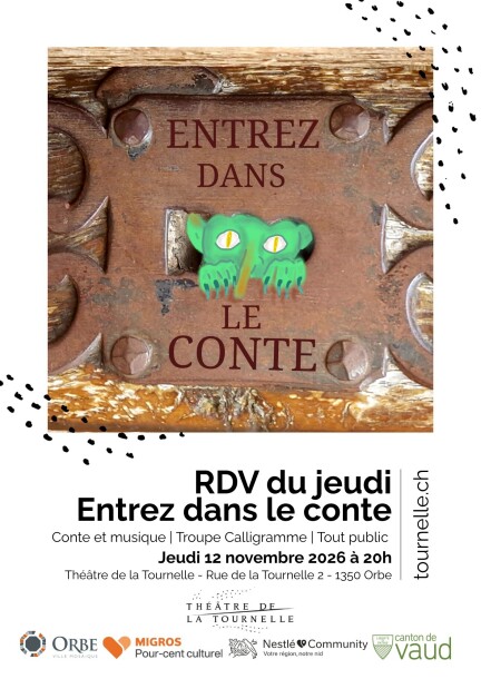 RDV du jeudi - Entrez dans le conte - Théâtre et arts vivants - Théâtre de la Tournelle