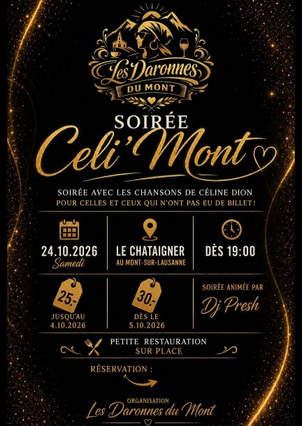 Celi'Mont - Konzerte - Cantine du Châtaignier