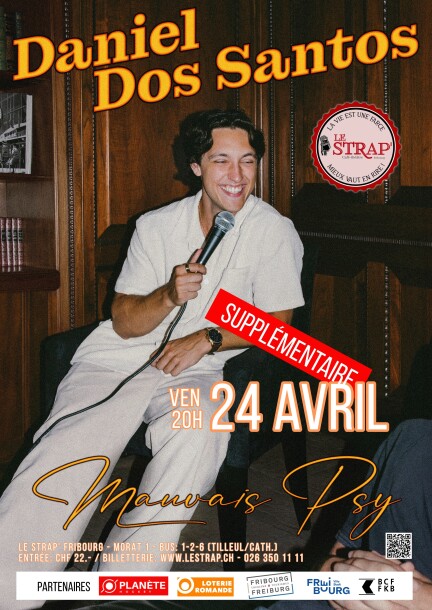 DANIEL DOS SANTOS - «Mauvais Psy» (SUPPLÉMENTAIRE) - Humour et comédie