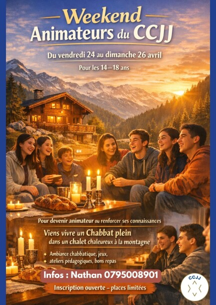 Weekend Animateurs du CCJJ - 14 à 18 ans - Loisirs - Dumas