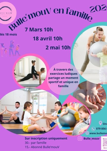 Bulle'mouV en famille - Sport