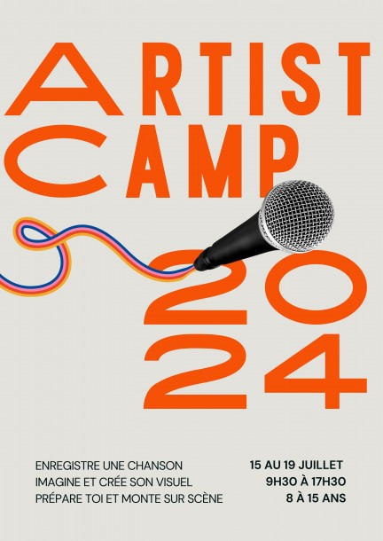Artist Camp 2024 - Ateliers et stages