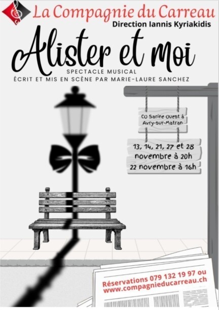 Alister et moi - La Compagnie du Carreau - Culture et spectacles