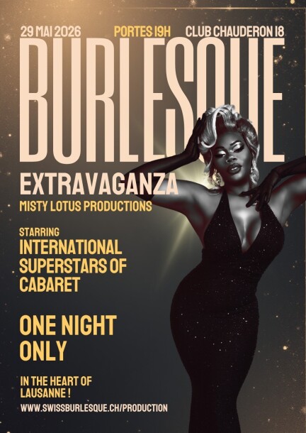 #13 Burlesque Extravaganza - Culture et spectacles - Chauderon 18 (ancien No Name)
