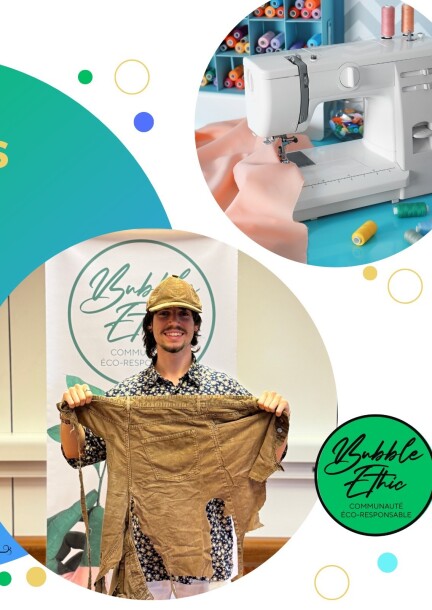 Atelier couture - Création - Réparation & Upcycling - Ateliers et stages - La Julienne - Maison des arts et de la culture - Salle de la Mansarde 2e étage