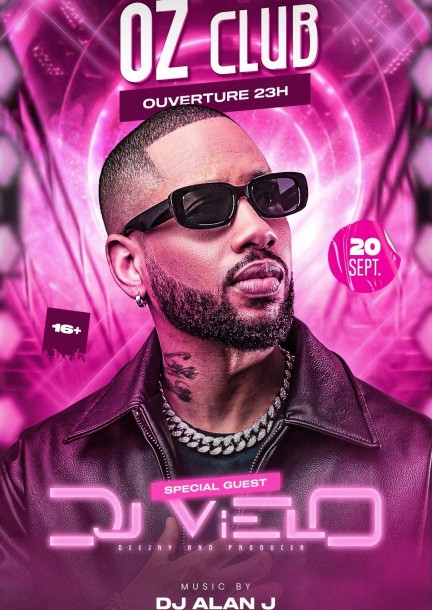 100% Urban & Reggaeton DJ VIELO @Oz Club Delémont - Festivals