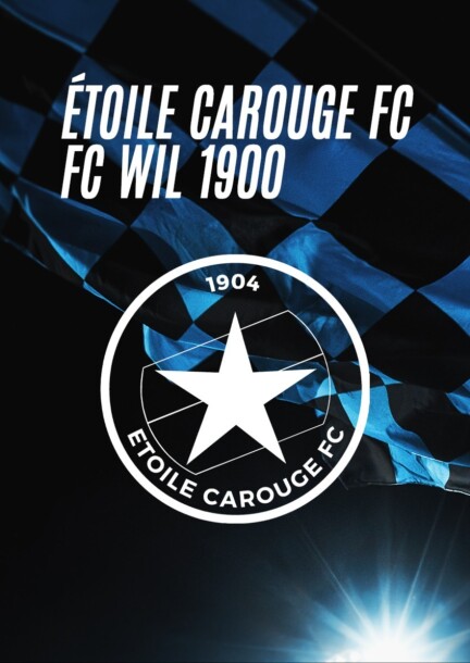 Étoile Carouge FC - FC Wil 1900 - Sport - Stade de la Fontenette