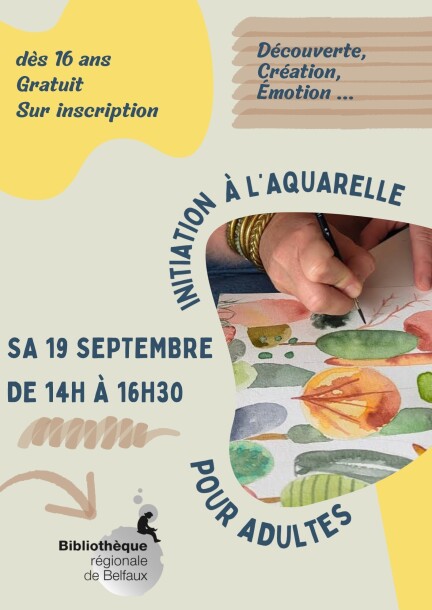 Initiation à l'aquarelle - Svaghi