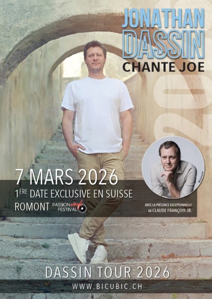 Jonathan Dassin chante Joe / Dassin Tour 2026 - Concerti