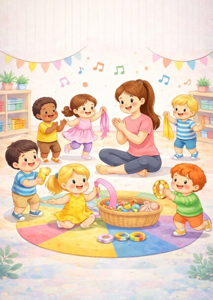 [2-3 ans] Bébés en mouvement - Loisirs - Collège des Perrerets - Salle Dojo-Shõtõkan, Bâtiment D (1er étage)