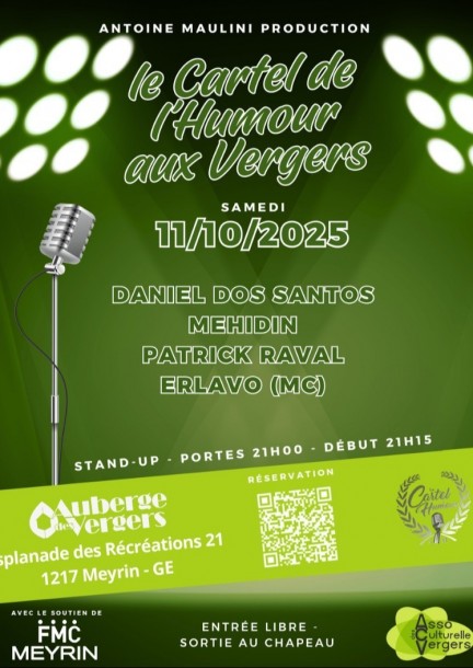 Le Cartel de l'Humour aux Vergers - Stand-up - Humor und Komödie
