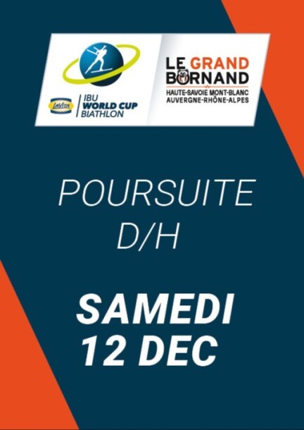 Poursuite Dames - Hommes - Sport - Stade De Biathlon Sylvie Becaert