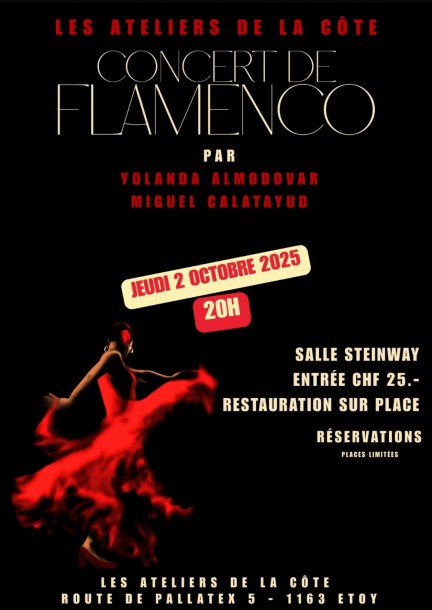 Concert de Flamenco par Yolanda Almodovar et Miguel Calatayud - Konzerte
