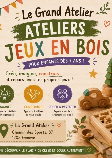 Stage d'automne, vacances scolaires - Talleres y pasantías - Le Grand Atelier