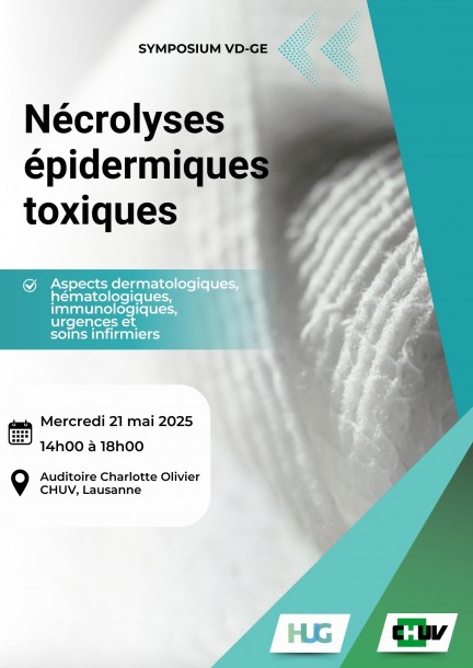 Symposium VD-GE - Nécrolyses épidermiques toxiques - Conférences