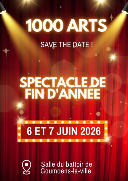 Spectacle 6 - 7 juin 2026 - Théâtre et arts vivants
