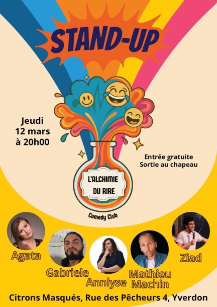 Soirée stand-up - Theater und Bühnenkunst