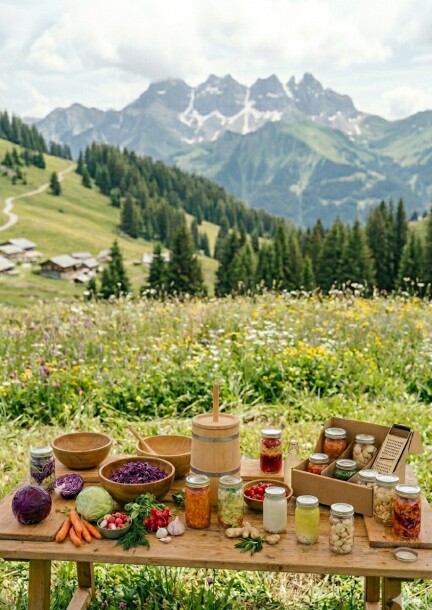 La fermentation, source de santé - Ateliers et stages - Gîte alpage La Chaux