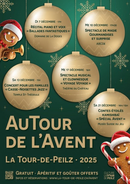 AuTour de l'Avent à l'ABCDé : spectacle de magie, gourmandises et surprises - Culture and shows