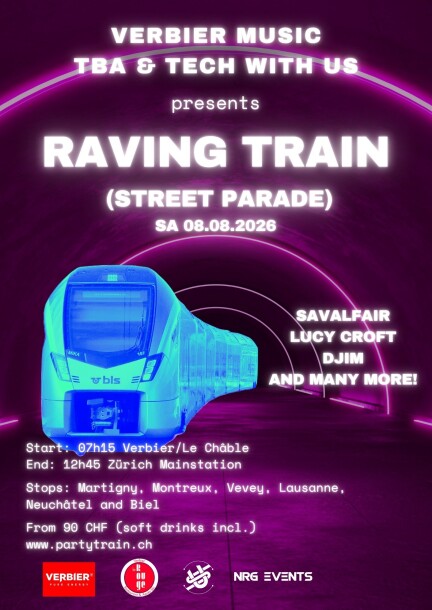 Raving Train - Konzerte - Bahnhofplatz