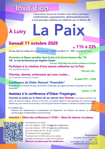 JOURÉE DE LA PAIX - Famiglia
