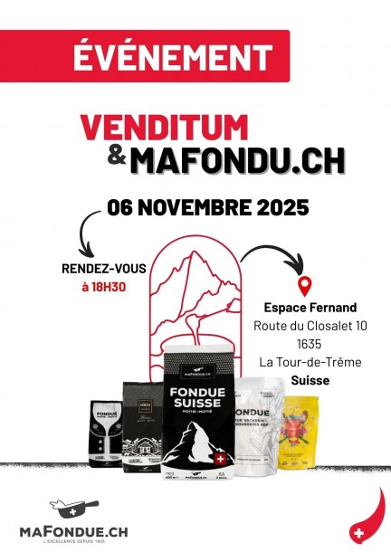 Événement Venditum & Mafondue.ch - Conférences